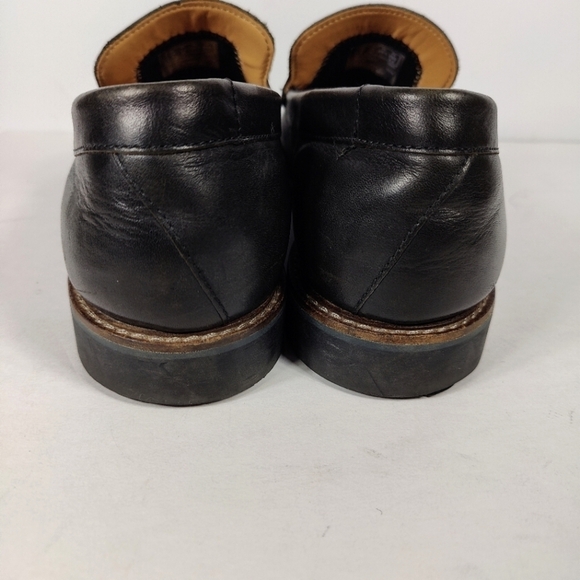 Clarks Atticus Edge Leather Loafer Casual Slip On Black Brown Men\'s Shoe Size 11